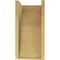 Ekena Millwork 9"W x 9"D x 18"H Wide Crestline Rough Cedar Woodgrain TimberThane Corbel, Primed Tan CORUR09X09X18CRERCPR - alternate 6